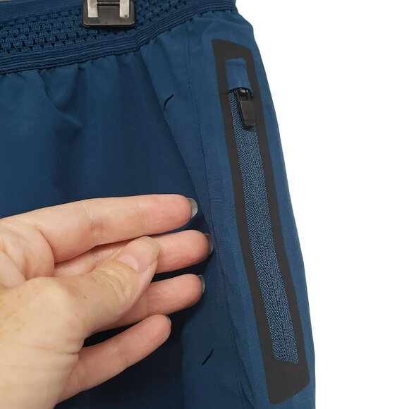 Ten Thousand Session Short 7" Teal Mens L Large Workout Athletic - Picture 4 of 9